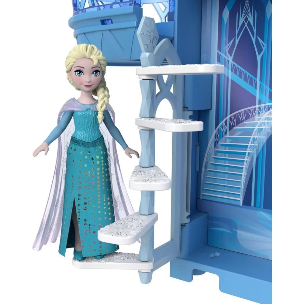 Boneca Disney Frozen Mini Palacio De Gelo Mattel - imagem 5