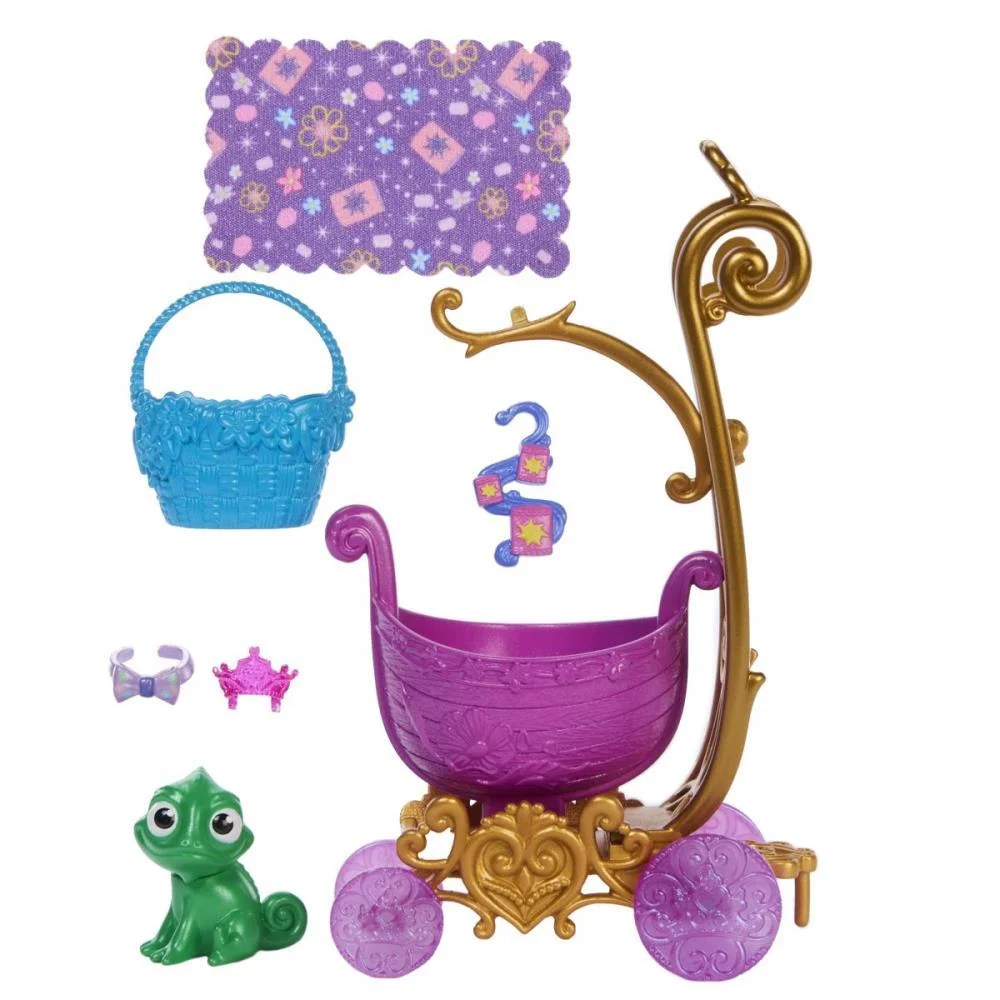 Boneca Disney Princesa Carrinho De Animais(S Mattel - imagem 4