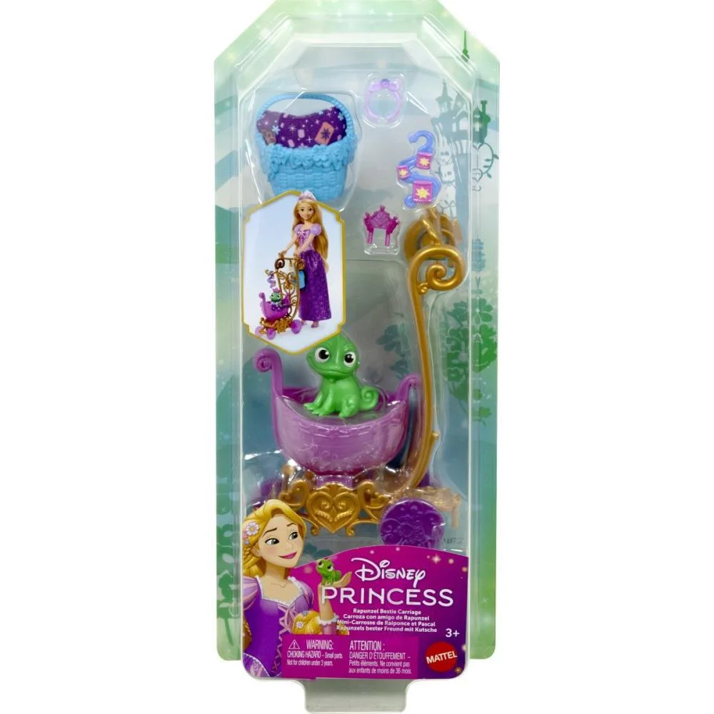 Boneca Disney Princesa Carrinho De Animais(S Mattel - imagem 6