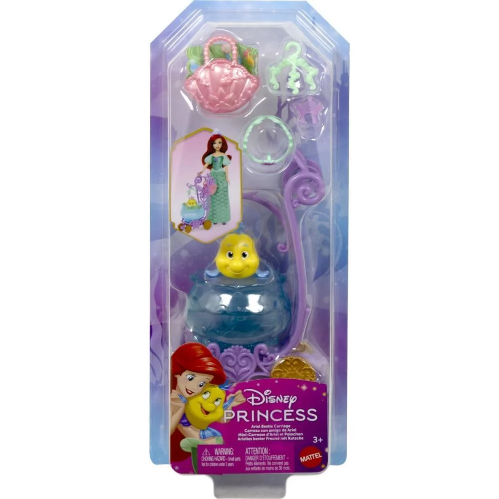 Boneca Disney Princesa Carrinho De Animais(S Mattel - imagem 9