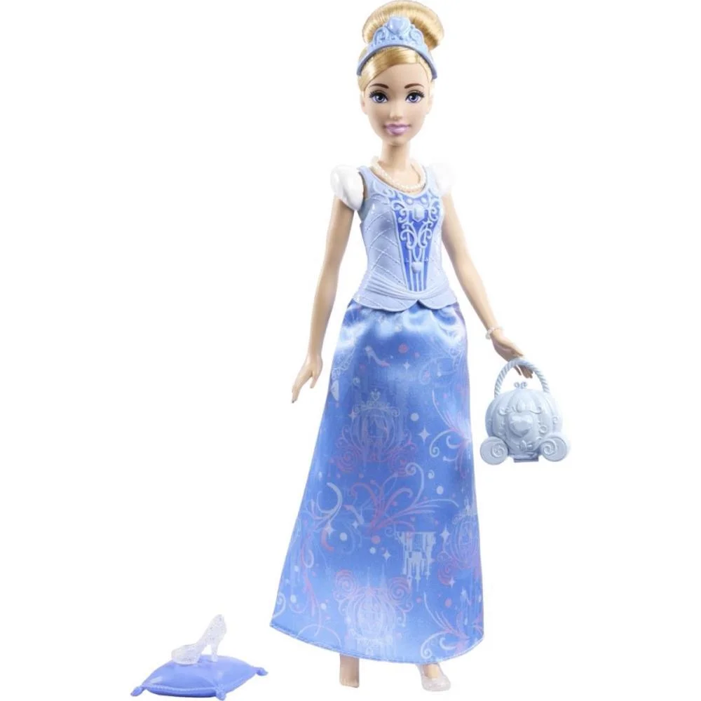 Boneca Disney Princesa Cinderela Fashio 2Em1 Mattel - imagem 3