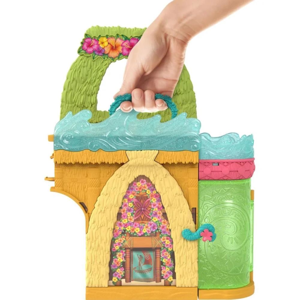 Boneca Disney Princesa Mini Castelo Da Moana Mattel - imagem 5