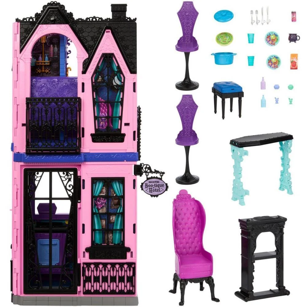 Monster High Hotel Boo-Tique Surp.assustado Mattel - imagem 2