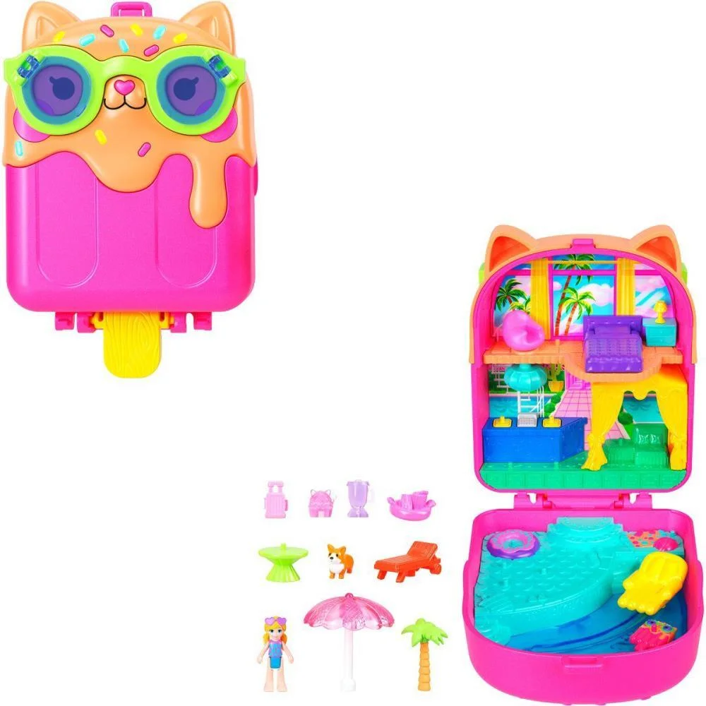 Polly Pocket Micro Conj. Wold Animaizinhos (S) Mattel - imagem 16