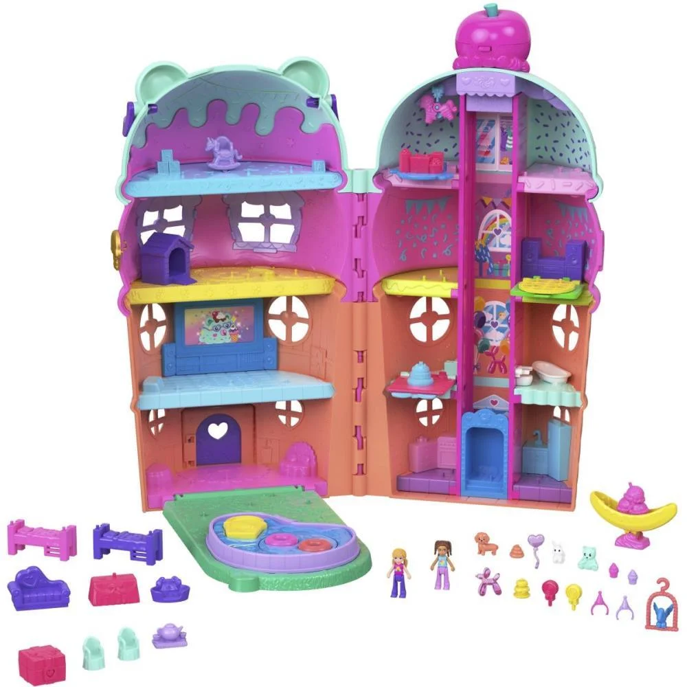 Polly Pocket Micro Conj. Casa De Sorvete Mattel - imagem 4