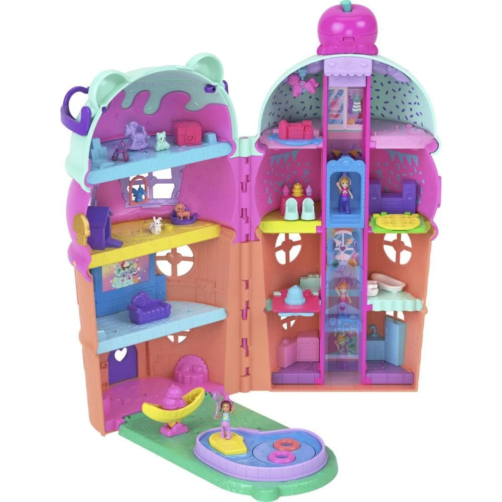Polly Pocket Micro Conj. Casa De Sorvete Mattel - imagem 6