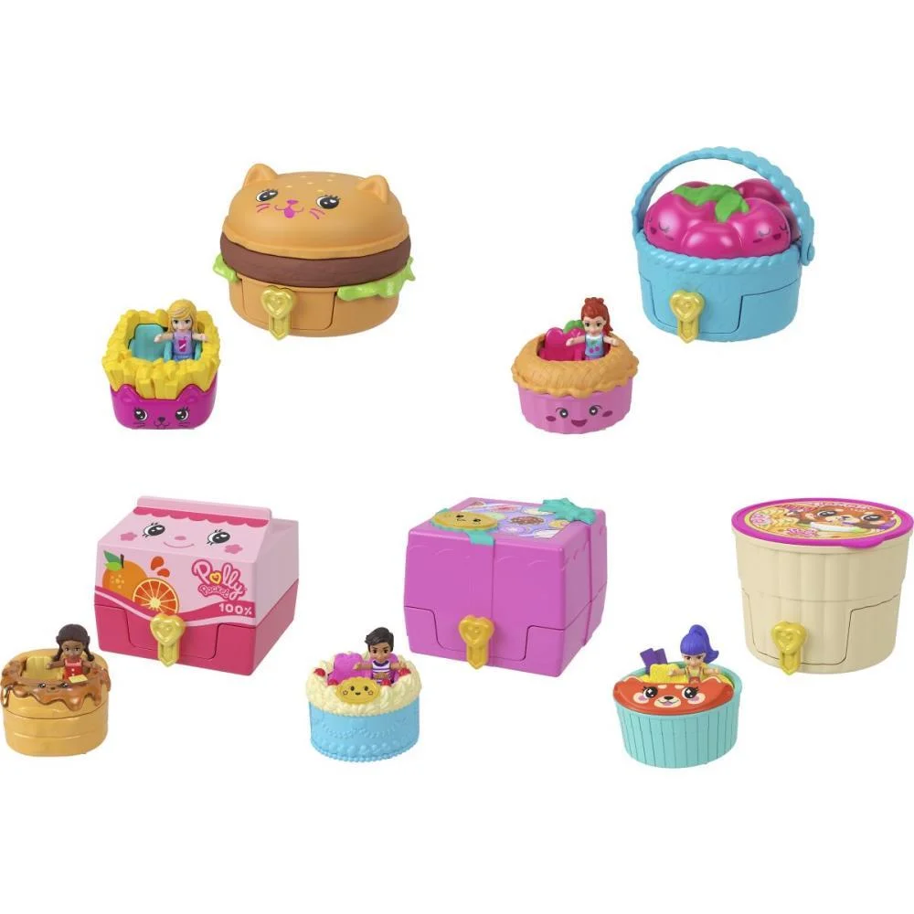 Polly Pocket Micro Reveal Comidinha Rapida (S) Mattel - imagem 2