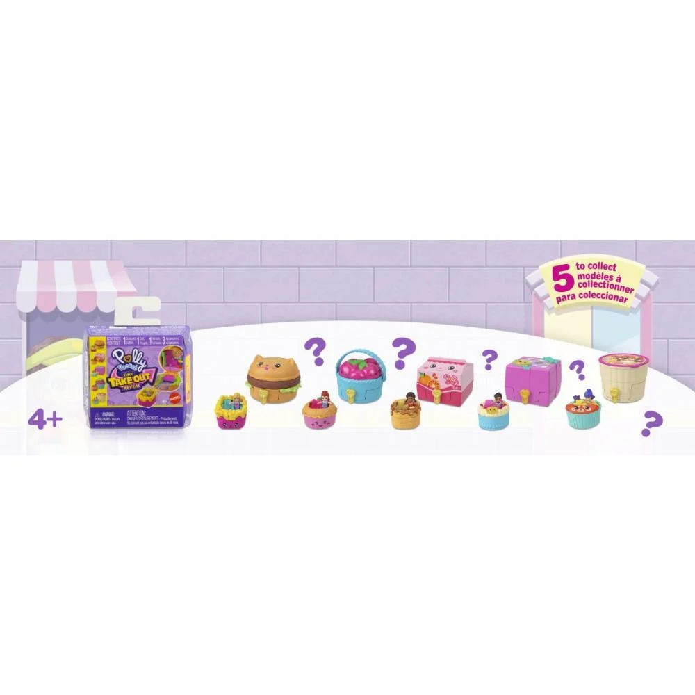 Polly Pocket Micro Reveal Comidinha Rapida (S) Mattel - imagem 13