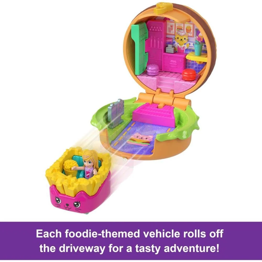 Polly Pocket Micro Reveal Comidinha Rapida (S) Mattel - imagem 5
