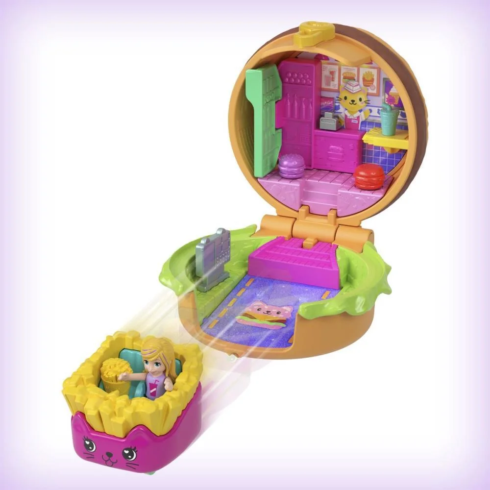 Polly Pocket Micro Reveal Comidinha Rapida (S) Mattel - imagem 7