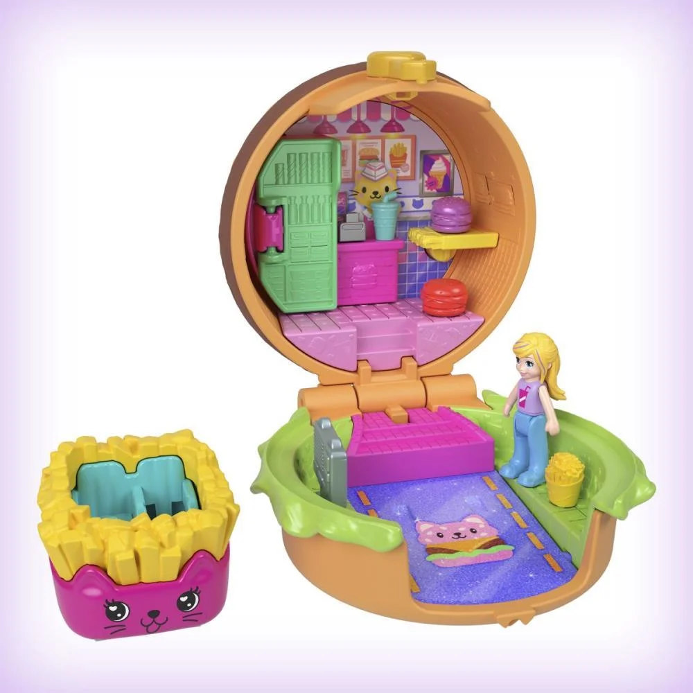Polly Pocket Micro Reveal Comidinha Rapida (S) Mattel - imagem 9