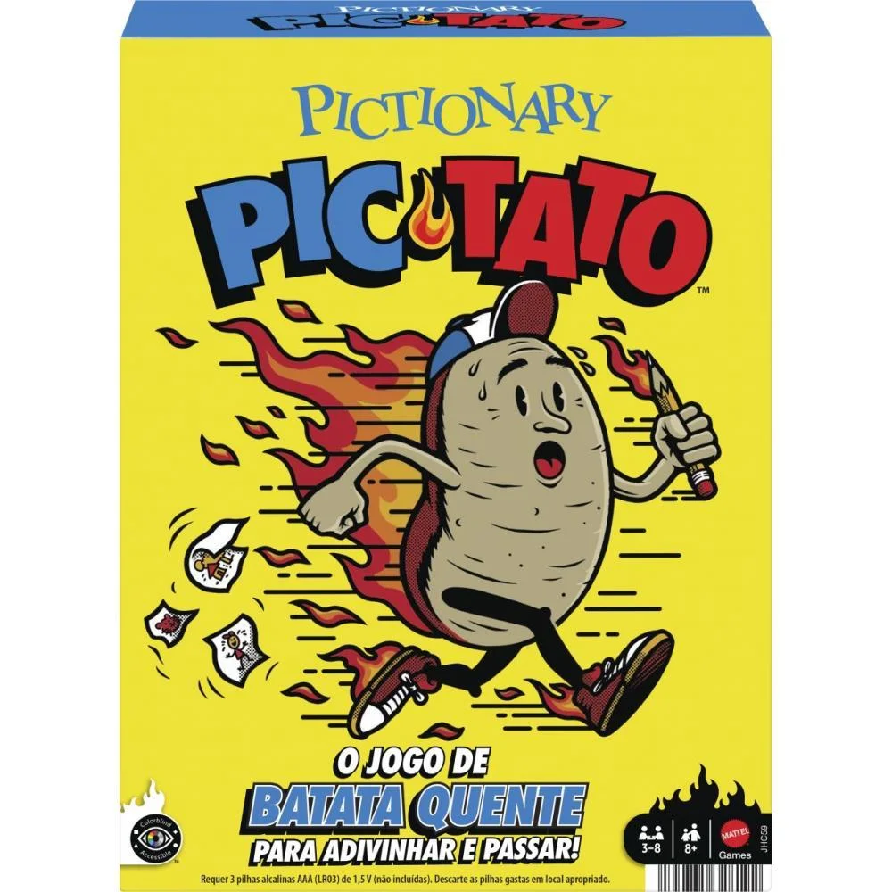 Jogo Diverso Pictionary Pic-Tato Mattel - imagem 5