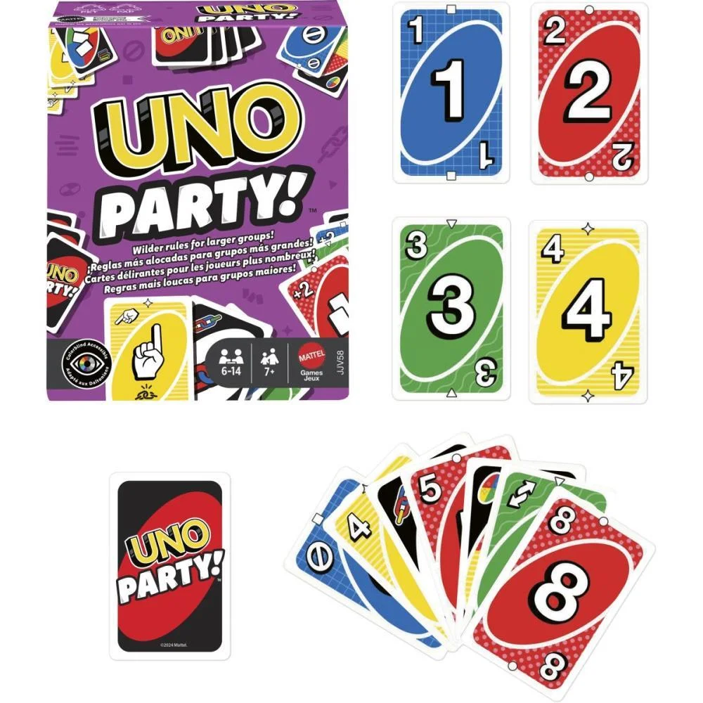 Jogo De Cartas Uno Party Refresh Mattel - imagem 6