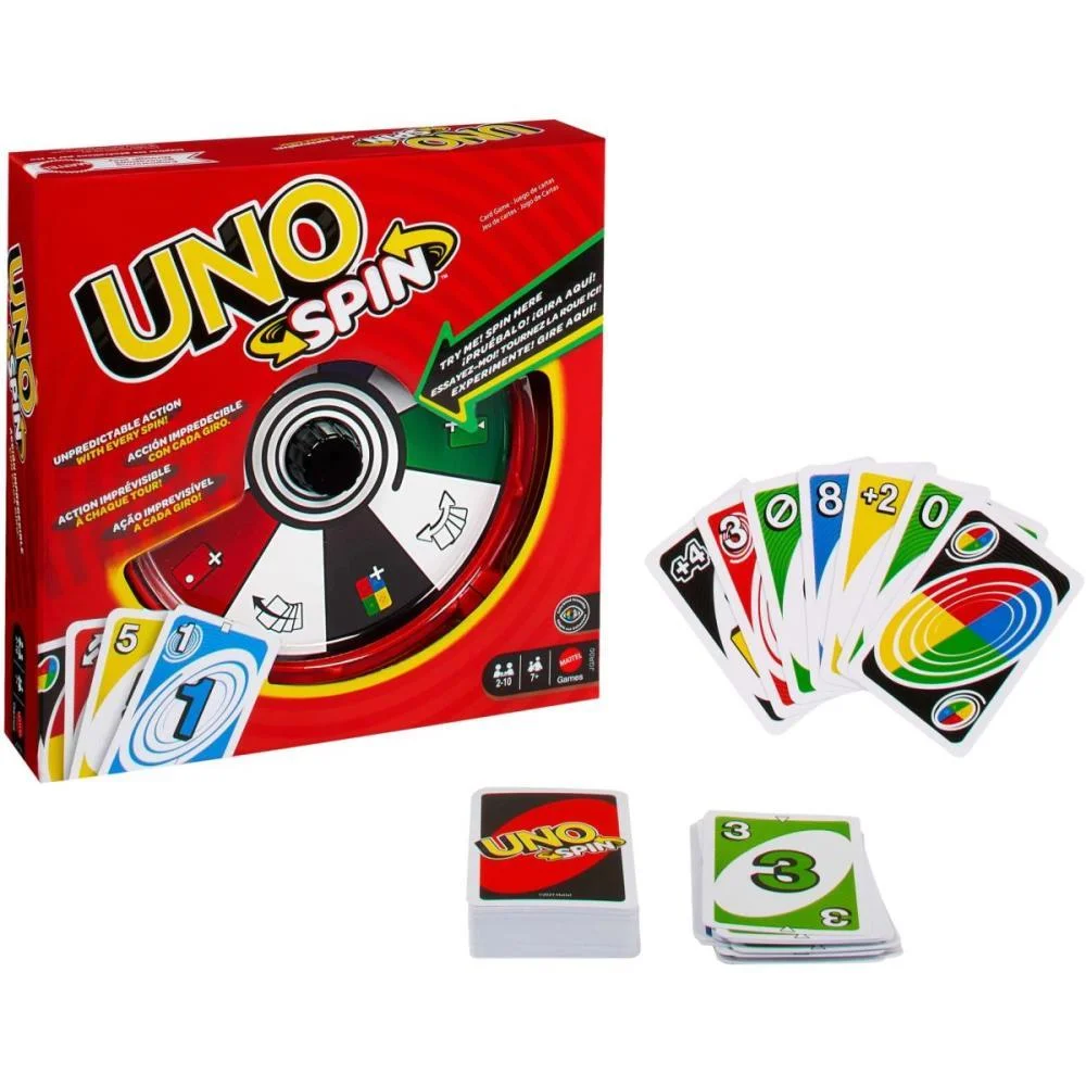Jogo De Cartas Uno Spin Refresh Mattel - imagem 6