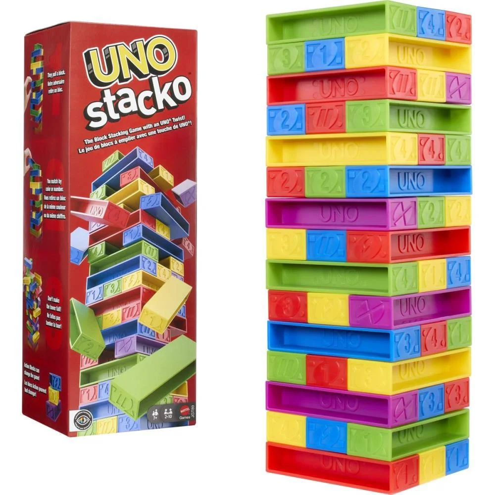 Jogo Diverso Uno Stacko Refresh Mattel - imagem 3