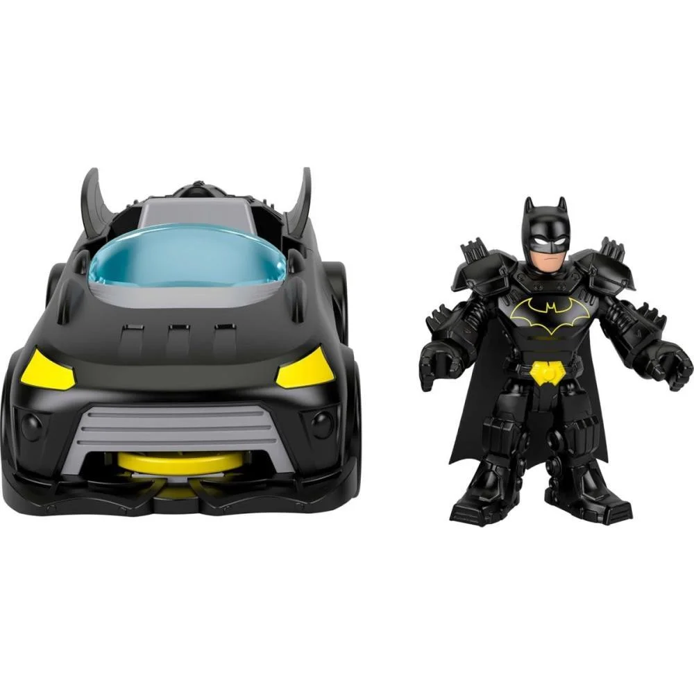 Imaginext Dcsf Batveiculo + Figura Mattel - imagem 4