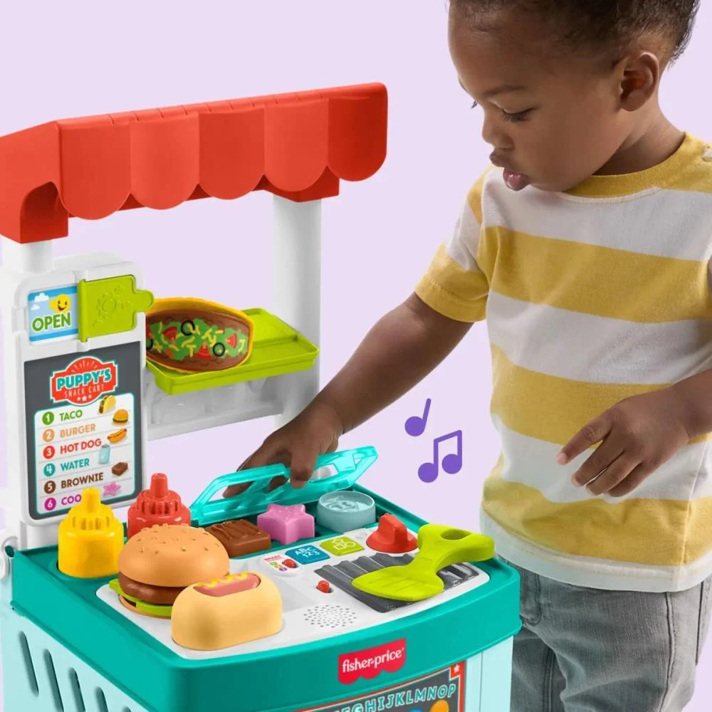 Fisher-Price Aprender Brincar Andador Carro De Snacks 4 Em 1 Mattel - imagem 11