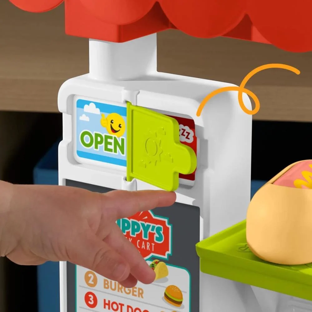 Fisher-Price Aprender Brincar Andador Carro De Snacks 4 Em 1 Mattel - imagem 6