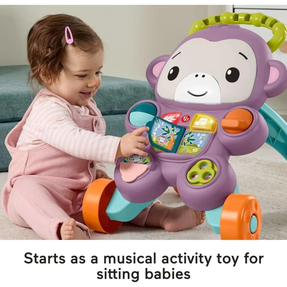 Fisher-Price Infant Andador E Apoiador Macaco Mattel - imagem 11