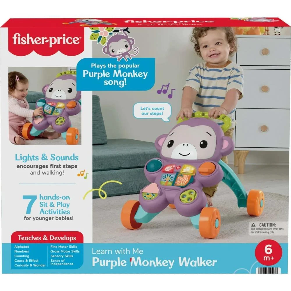 Fisher-Price Infant Andador E Apoiador Macaco Mattel - imagem 14