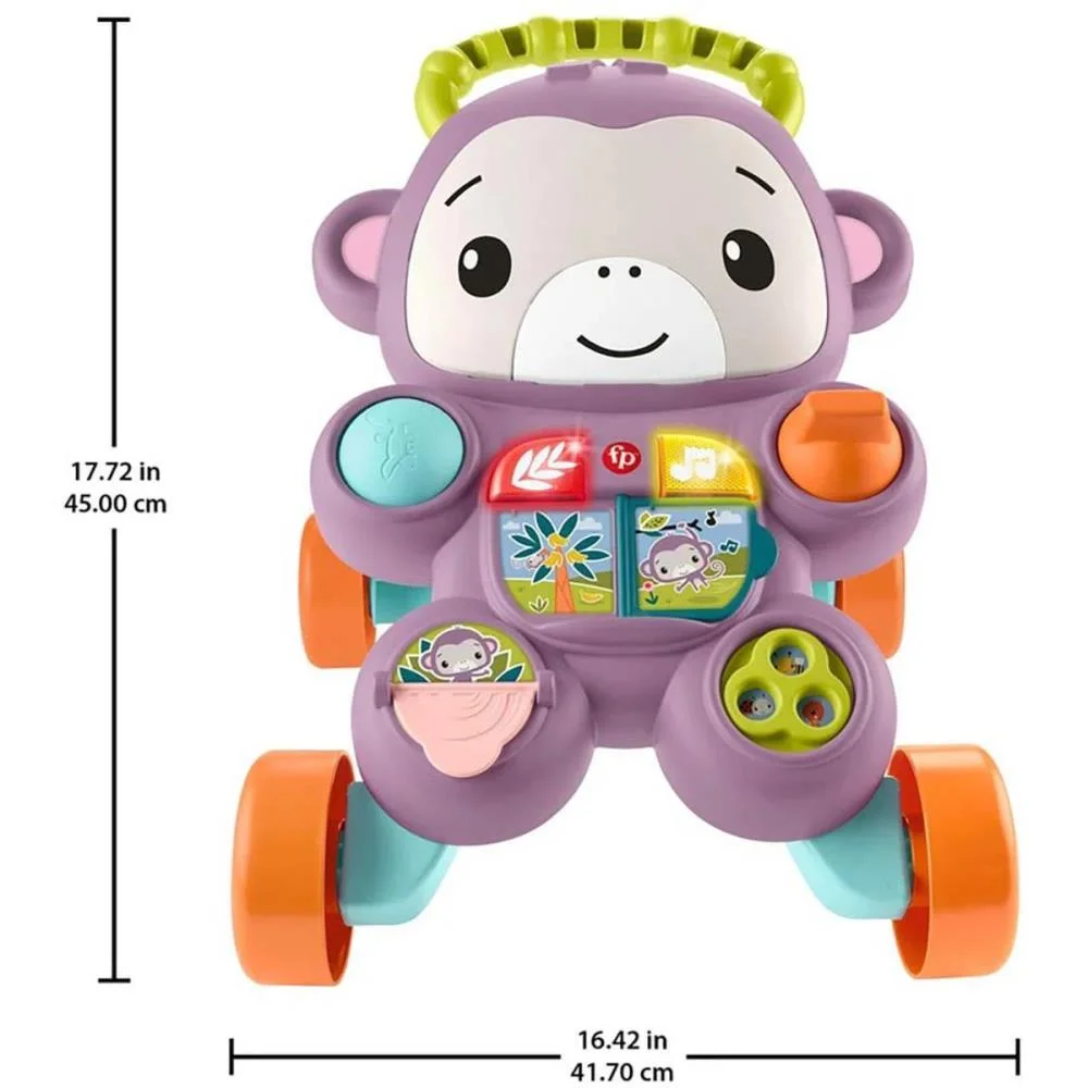 Fisher-Price Infant Andador E Apoiador Macaco Mattel - imagem 5