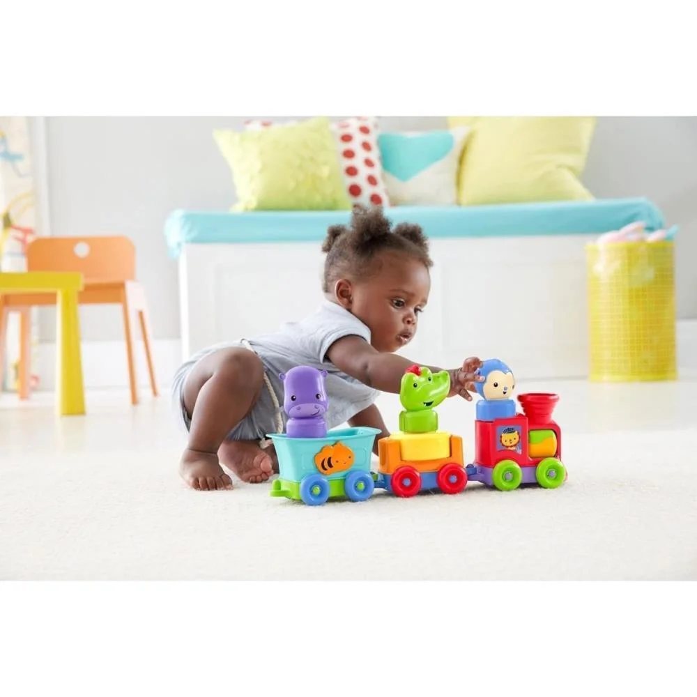 Fisher-Price Infant Trem Amigos Da Floresta Mattel - imagem 6