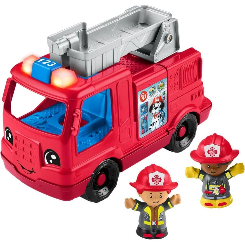 Fisher-Price Entretenimento Lp Caminhao Bombeiro Som E Luz Mattel - imagem 16