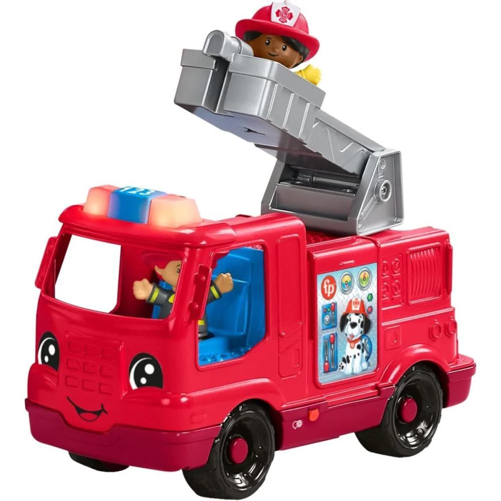 Fisher-Price Entretenimento Lp Caminhao Bombeiro Som E Luz Mattel - imagem 5