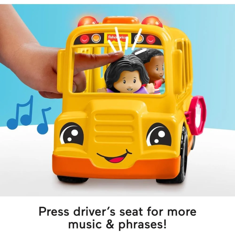 Fisher-Price Entretenimento Lp Caminhao Escolar Som E Luz Mattel - imagem 7