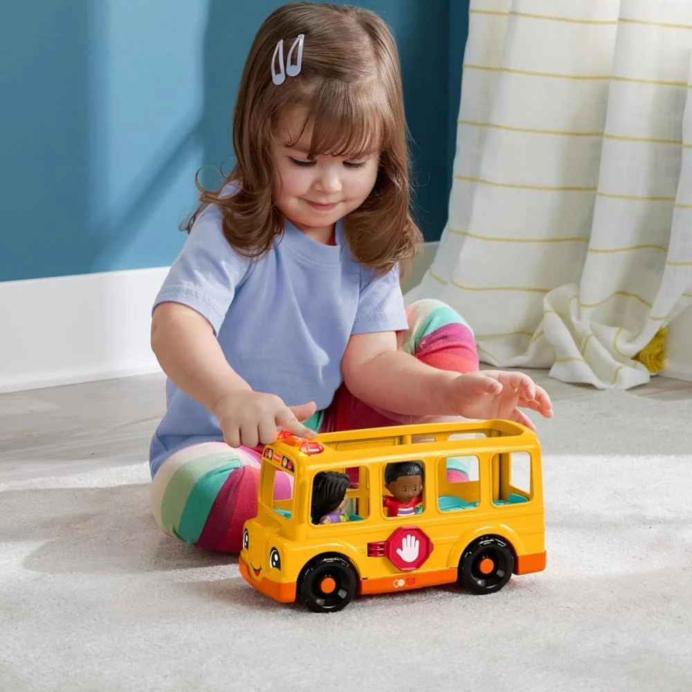Fisher-Price Entretenimento Lp Caminhao Escolar Som E Luz Mattel - imagem 9