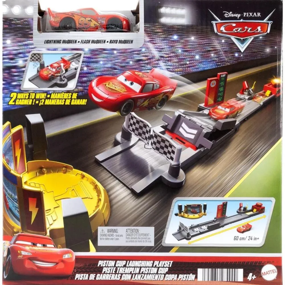 Pista Cars Cj Lança E Ganha Mcqueem Mattel - imagem 7