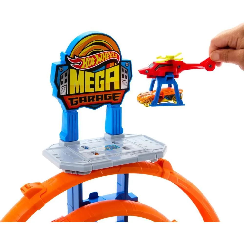 Hot Wheels Pista City Mega Garagem Mattel - imagem 4