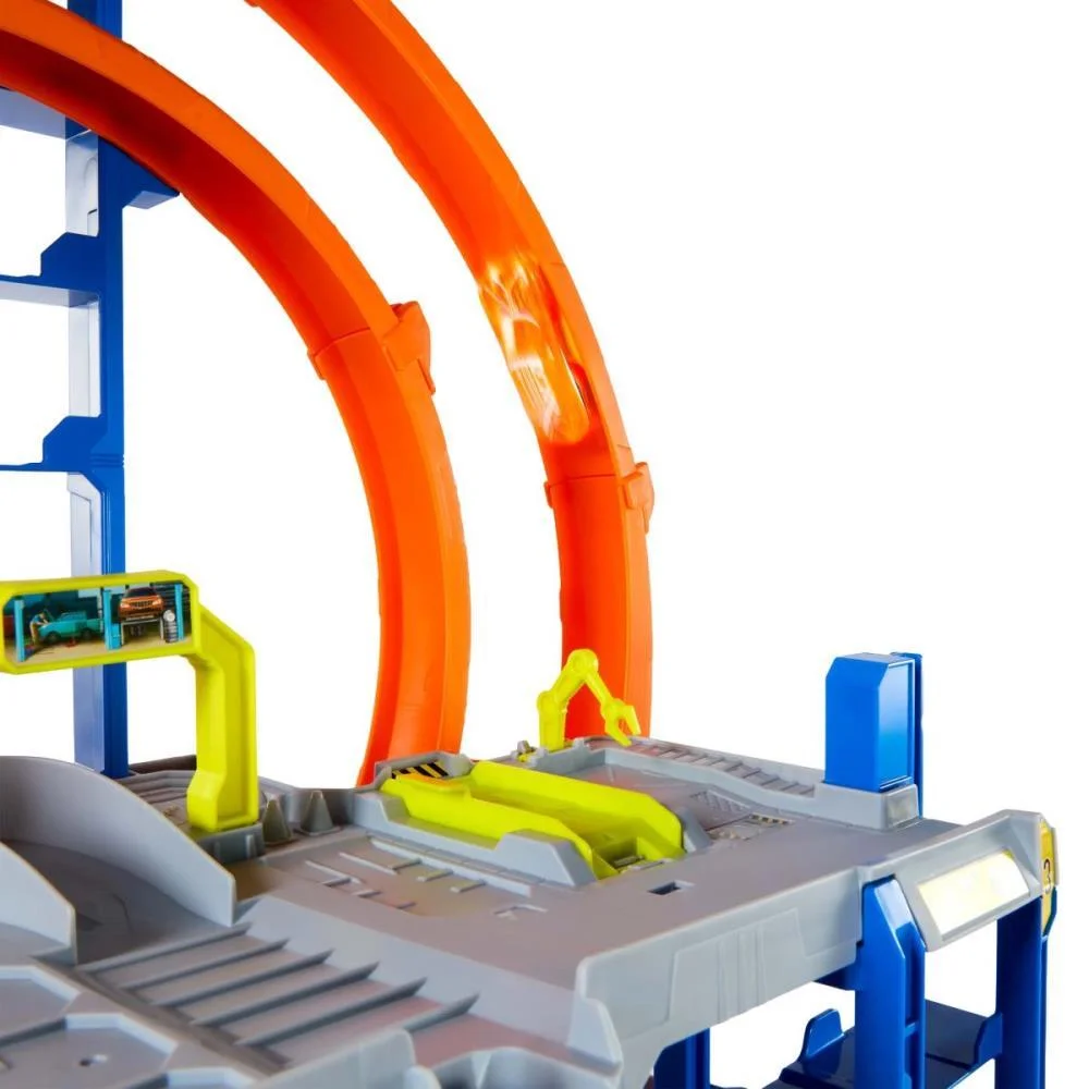 Hot Wheels Pista City Mega Garagem Mattel - imagem 6