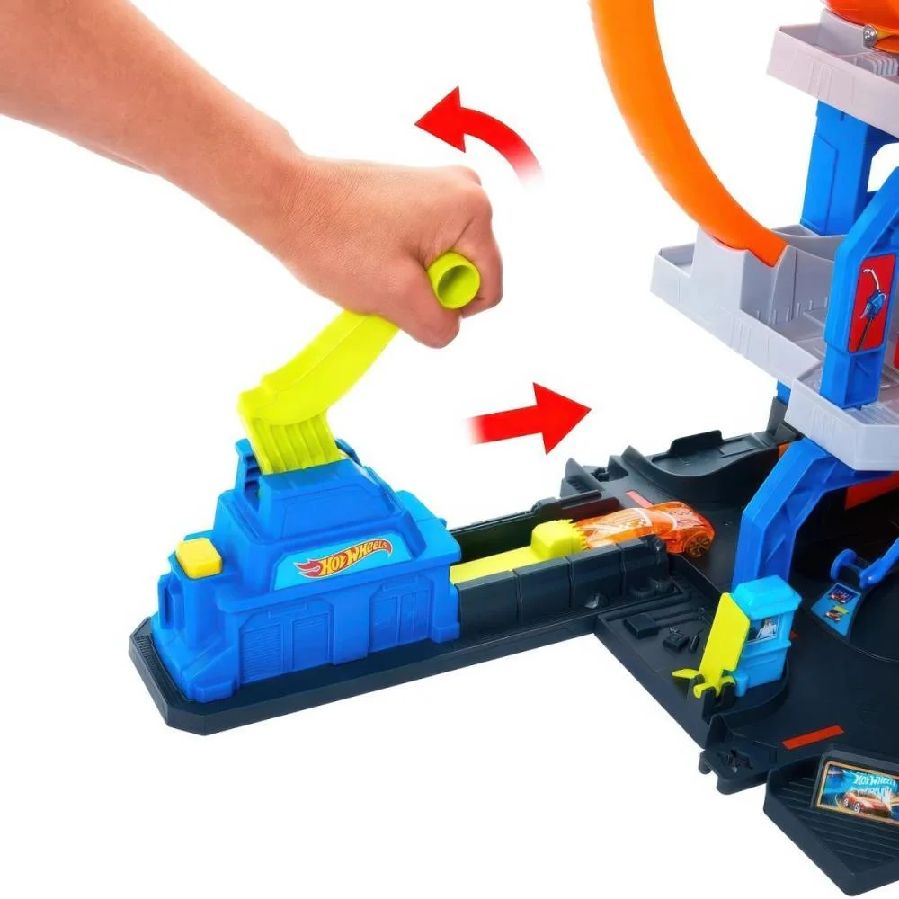 Hot Wheels Pista City Mega Garagem Mattel - imagem 9