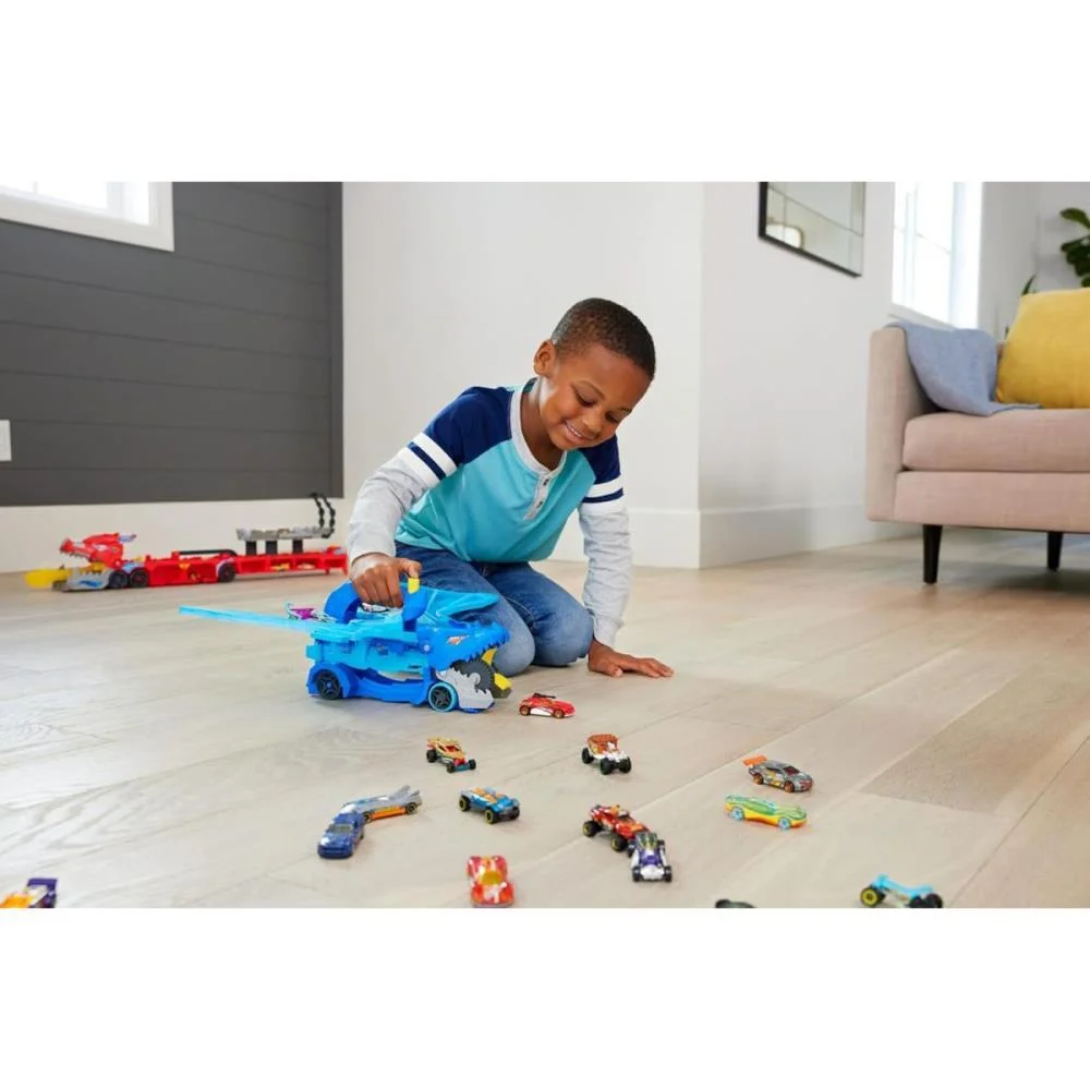 Hot Wheels Pista City Super Trailer De Dragão Mattel - imagem 12