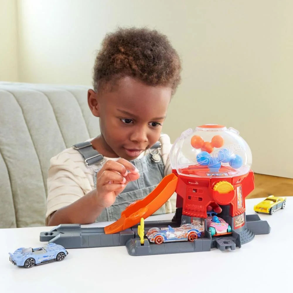 Hot Wheels Pista City Downtown Loja De Doces Mattel - imagem 7