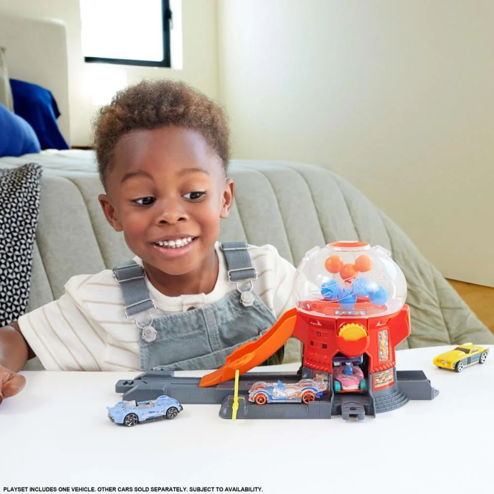 Hot Wheels Pista City Downtown Loja De Doces Mattel - imagem 8
