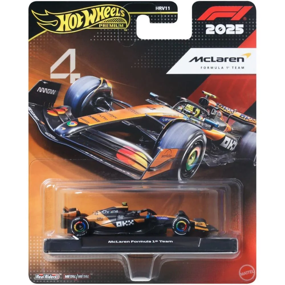 Hot Wheels Colecionavel Formula 1 Premium 1:64 (S) Mattel (Cx.c/08) - imagem 5