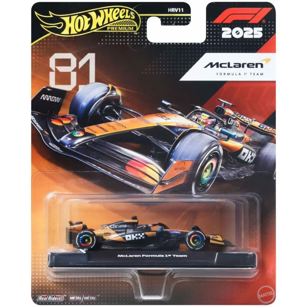 Hot Wheels Colecionavel Formula 1 Premium 1:64 (S) Mattel (Cx.c/08) - imagem 6