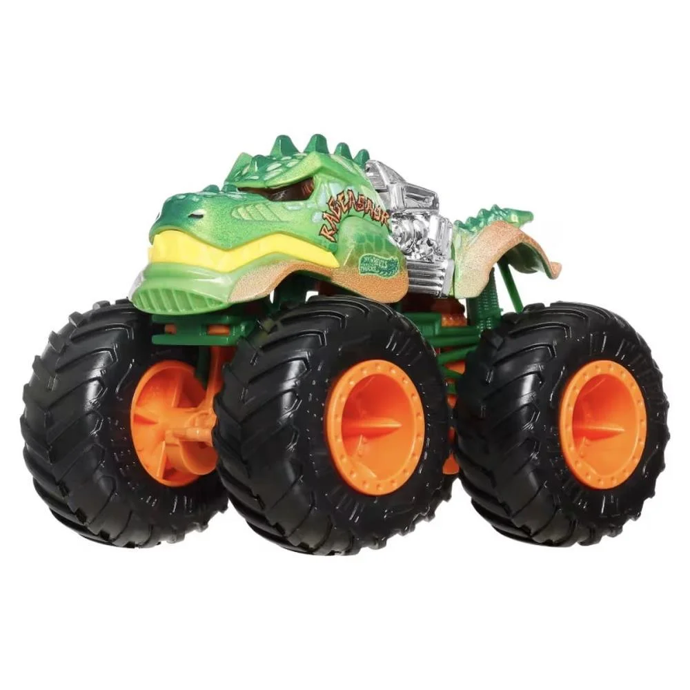 Hot Wheels Monster Trucks Sharks Vs.dinos 1:64 6-Pack (S Mattel - imagem 6