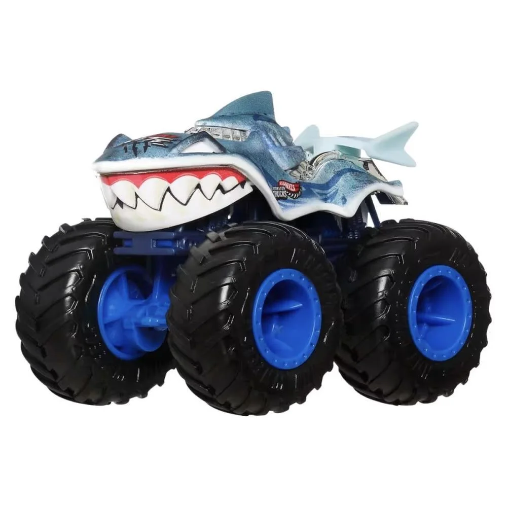 Hot Wheels Monster Trucks Sharks Vs.dinos 1:64 6-Pack (S Mattel - imagem 7