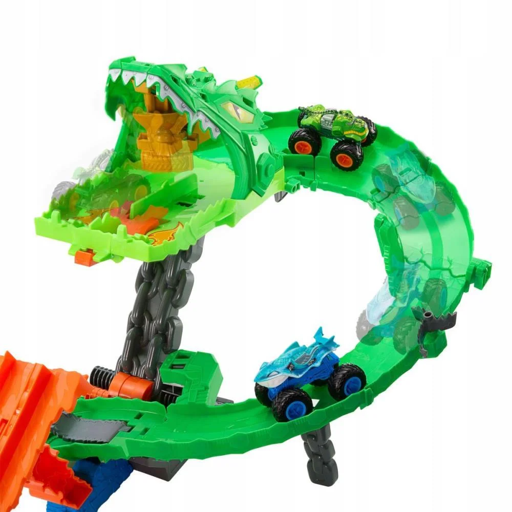 Hot Wheels Monster Trucks Destruicao Do Dragao Mattel - imagem 5