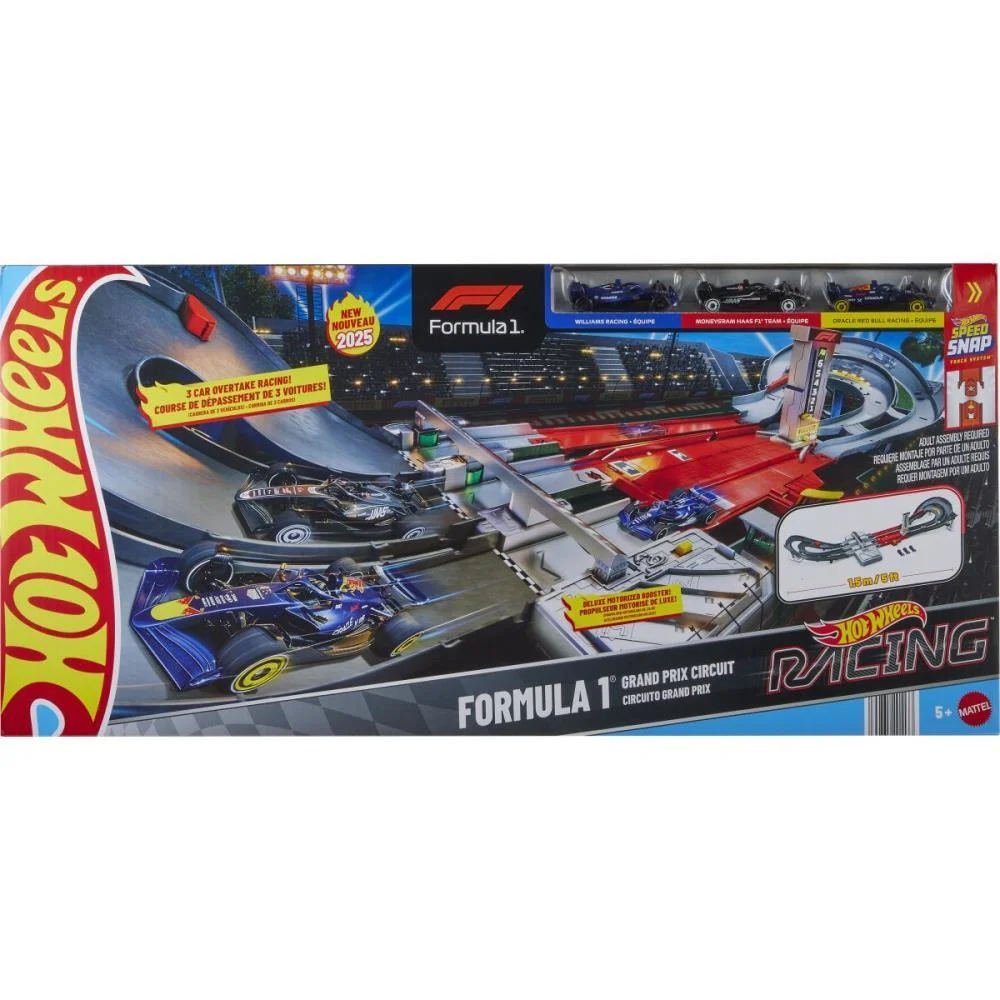 Hot Wheels Pista Racing F1 Circuito Do Grande Premio Mattel - imagem 11