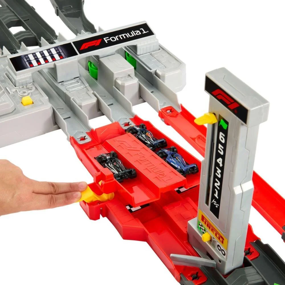 Hot Wheels Pista Racing F1 Circuito Do Grande Premio Mattel - imagem 4