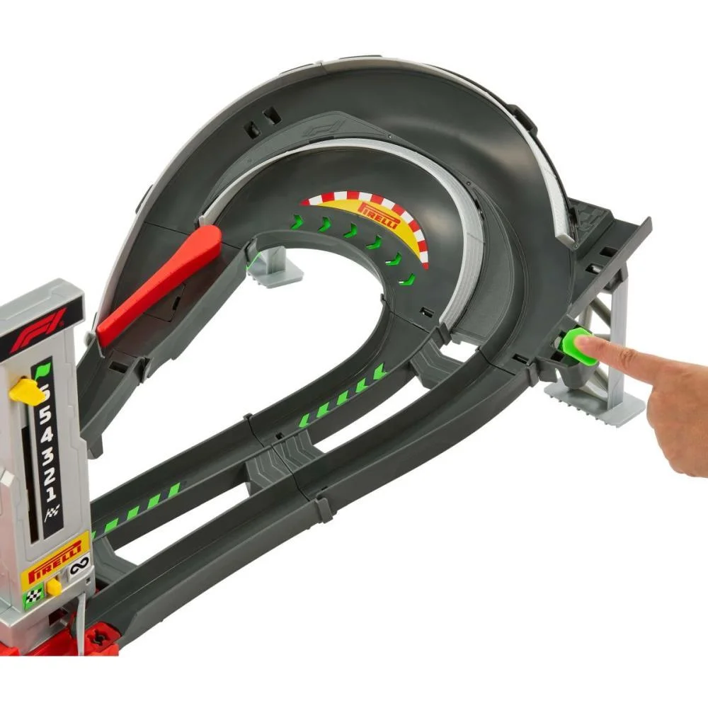Hot Wheels Pista Racing F1 Circuito Do Grande Premio Mattel - imagem 5