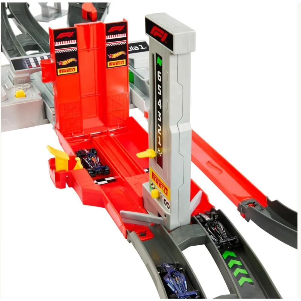 Hot Wheels Pista Racing F1 Circuito Do Grande Premio Mattel - imagem 7