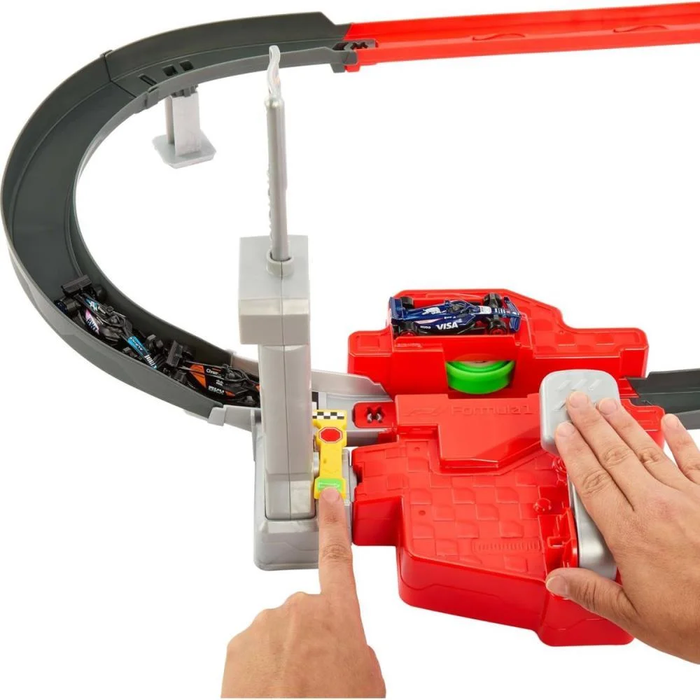 Hot Wheels Pista Racing F1 Circuito De Corrida Mattel - imagem 5