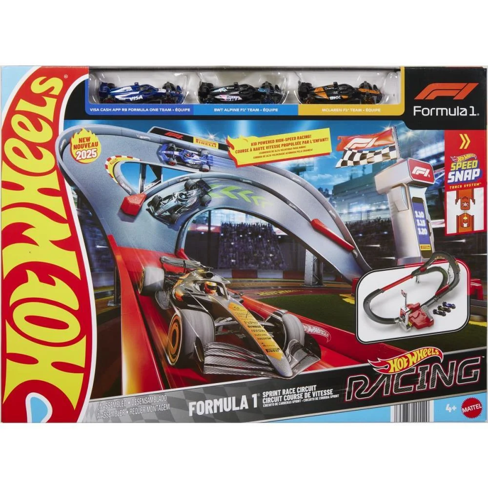 Hot Wheels Pista Racing F1 Circuito De Corrida Mattel - imagem 8
