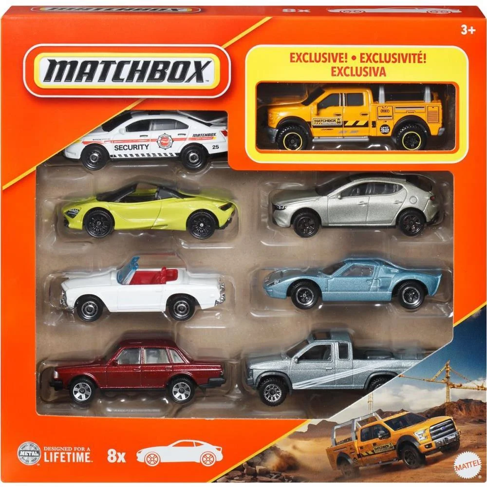 Matchbox Veículo Básico 1:64 8-Pack (S) Mattel - imagem 3