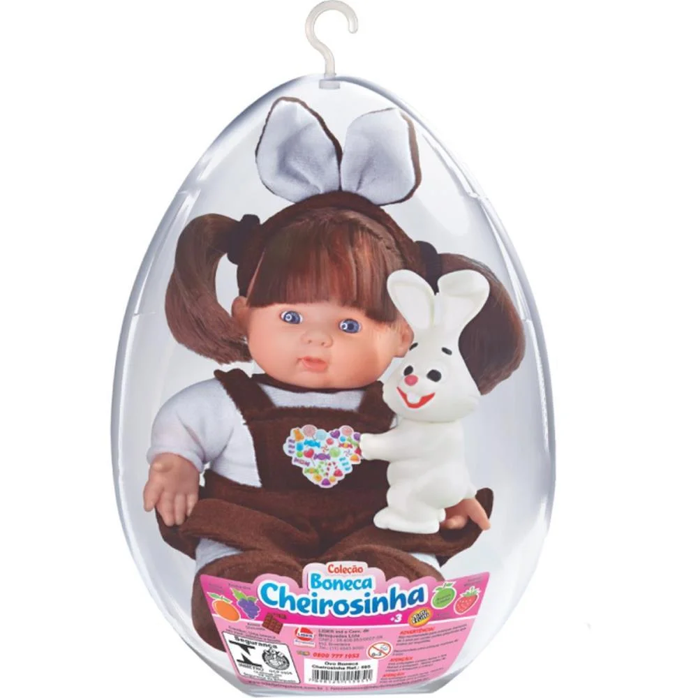 Ovo Com Brinquedo Boneca Cheirosinha Lider - imagem 2